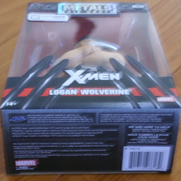 NIB Loot Crate X-MEN Logan Wolverine METAL die cast - Picture 2 of 4